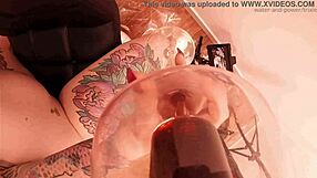 Curvy diot winning of wine and anal play