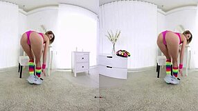 Samantha and Shanya want you to feel the pleasure with Katy Rose in VR