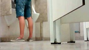 The gay restroom stall at the mall
