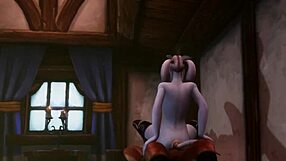 Getting sexy anime parody involving fats and big boobs