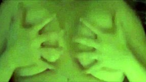 A mature woman in a sexy way likes a penis in her vagina