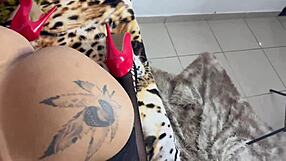She is the popular girl from your favorite solo videos all dressed in sheer lingerie!