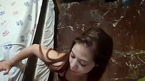 Teenage student being fucked very hard
