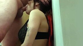 Guy gets enthusiastic blowjob from Teen girl