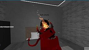 Demon Fucks Hot Rich Femboy With Wild Creampie!