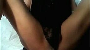 For the pleasure, shemale rides a huge sex toy