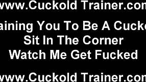 Let me lock a chastity device on your dick as I go for wife swapping