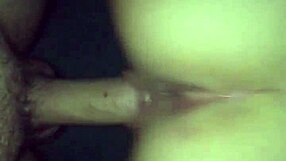 Sex in the doggy style with an amateur girl and man