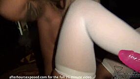 Cedar Rapids teenage girl has fun with dildo play on Halloween