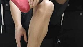 Foot fetish with socks on for gay men
