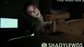 Jesse's animated hentai characters, used for a sensual encounter