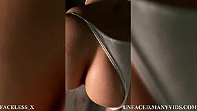 Great home made fuck with the slamming babe slippery with oil