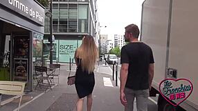 Stunning and mischievous amateur Karina loves outdoor sex