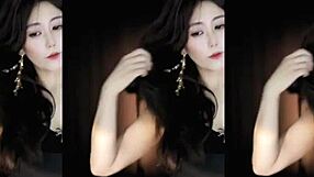 Hottie Asian ladies with beautiful curvaceous body shaking their stuff