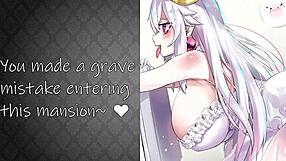 See a hot hentai girl how to improve her skills and pleasure a man