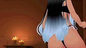 Become humiliated from the POV perspective as girl provides a footjob after catching the man lewding