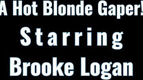 New amateur girl Brooke Logan’s arse fucking orgasm and gaping in high definition video