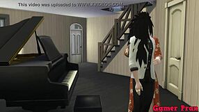 Hentai video: Dating a man that cheats on his wife, Madara has an extramarital affair with her subordinate