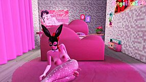 A taboo encounter: Poor stepsister is ordered by mistress to fuck her in anal and hentai cowgirl position