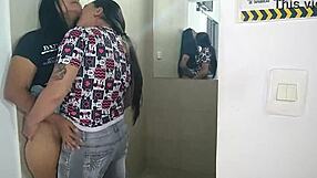Party at Friend's House Turns into Bathroom Fling with Fiancée!