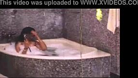 Sexual consciousness during a shower leads to having sex with a mature lady