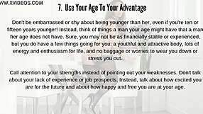 9 steps to seduce a mature woman