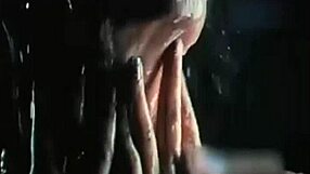 Sexual consciousness during a shower leads to having sex with a mature lady