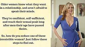 9 steps to seduce a mature woman
