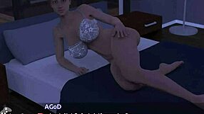 Sensual side of video games with a sexy blonde MILF