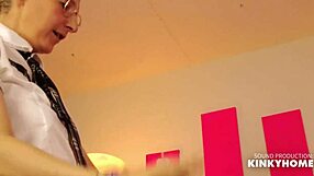 Real European amateur masturbation video with ejaculation