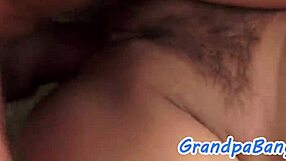 Sweet Eurobabe feels so good fucked outdoors by grandpa
