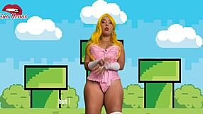 Should be getting your jerk off instructions from sultry Princess Peach in this steamy Hentai