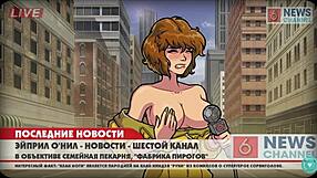 Star Channel 34, episode 14 with anime babe's big tits and orgasm have full experience