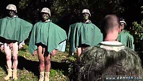 A free video download of gay men having threesome with uniformed boy