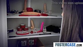 An old mature woman and her partner invite an eager adolescent into bed for a threesome