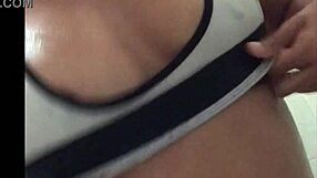 Hot wet sex with natural boobs and newbie glamour models