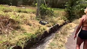 HD picks up a messy oral performance by the river from Nina Rivera