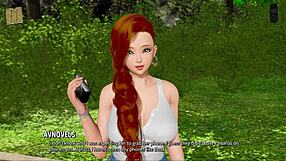 3D cartoon featuring big tits and ripped clothes