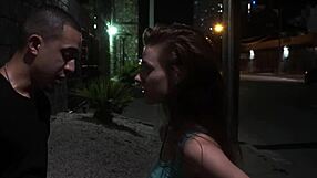 Any Olsen Banged Raw Young seductress Anya Olsen is bound and taken from behind in a daring public encounter