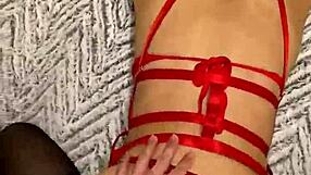 Sexy Latina teen takes it from behind in sexy underwear