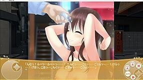 Christhea's anime adventure continues: Desires of a naughty college girl at exhibition
