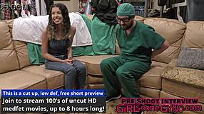 Aria Nicole gets a hot and hardcore scene with Dr. Tampa in the examination room