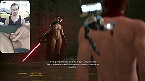 Experience the nude gameplay of Star wars Jedi: This is Fallen Order with cock cam view