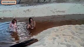 My two partners each had sex with a stranger at the beach, both being able to have him