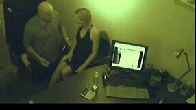 White collared worker gets lost in performing some hot footjob?Firm office employee gets absorbed in a sexual footjob fetish