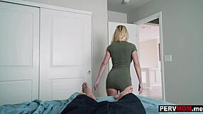 Brooklyn Chase – beautiful blonde MILFfuck two scene with her step son