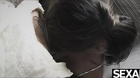 A tremendous beauty of a lesbian woman wants her pretty girlfriend to put her wonder stick into her wet opening