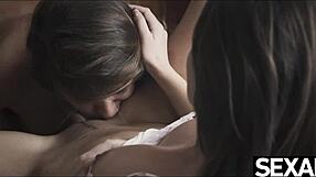 A tremendous beauty of a lesbian woman wants her pretty girlfriend to put her wonder stick into her wet opening