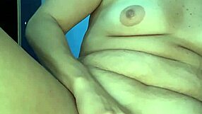 Blonde getting turned on wants to cum and gets a swollen pussy