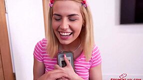 Chanel Camryn and Allen Swift in hardcore amateur video for eagle eyed lovers of petite and big butts